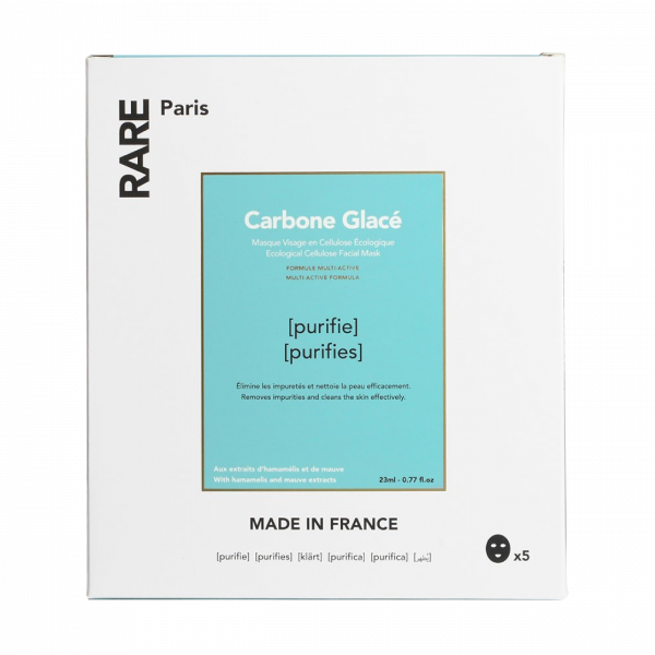 CARBONE GLACE PURIFYING FACE MASK BOX x5