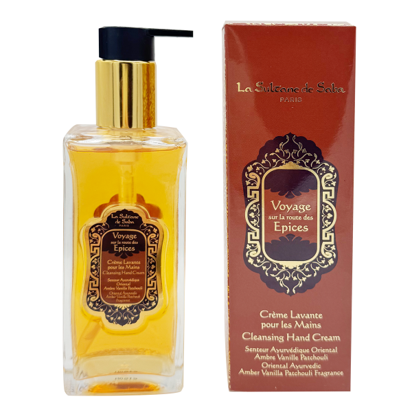 AYURVEDIC HAND CREAM SOAP AMBER VANILLA PATCHOULI - Image 2