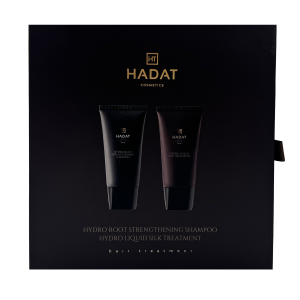 HADAT GIFT BOX ROOT STRENGTHENING SHAMPOO 70ML AND LIQUID SILK 70 ML