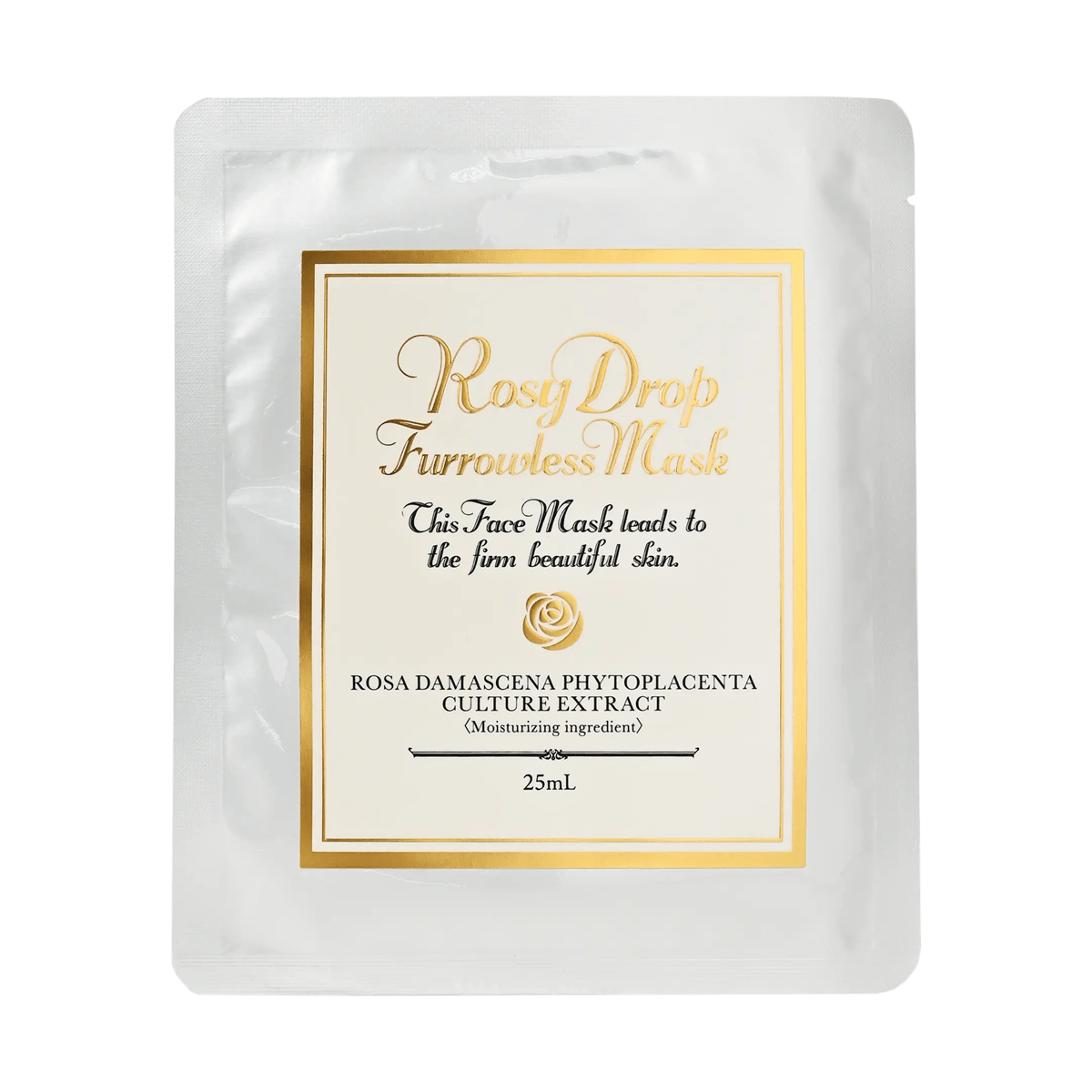 ROSY DROP FURROWLESS MASK 1 SHEET 25ML - Petite Ayami