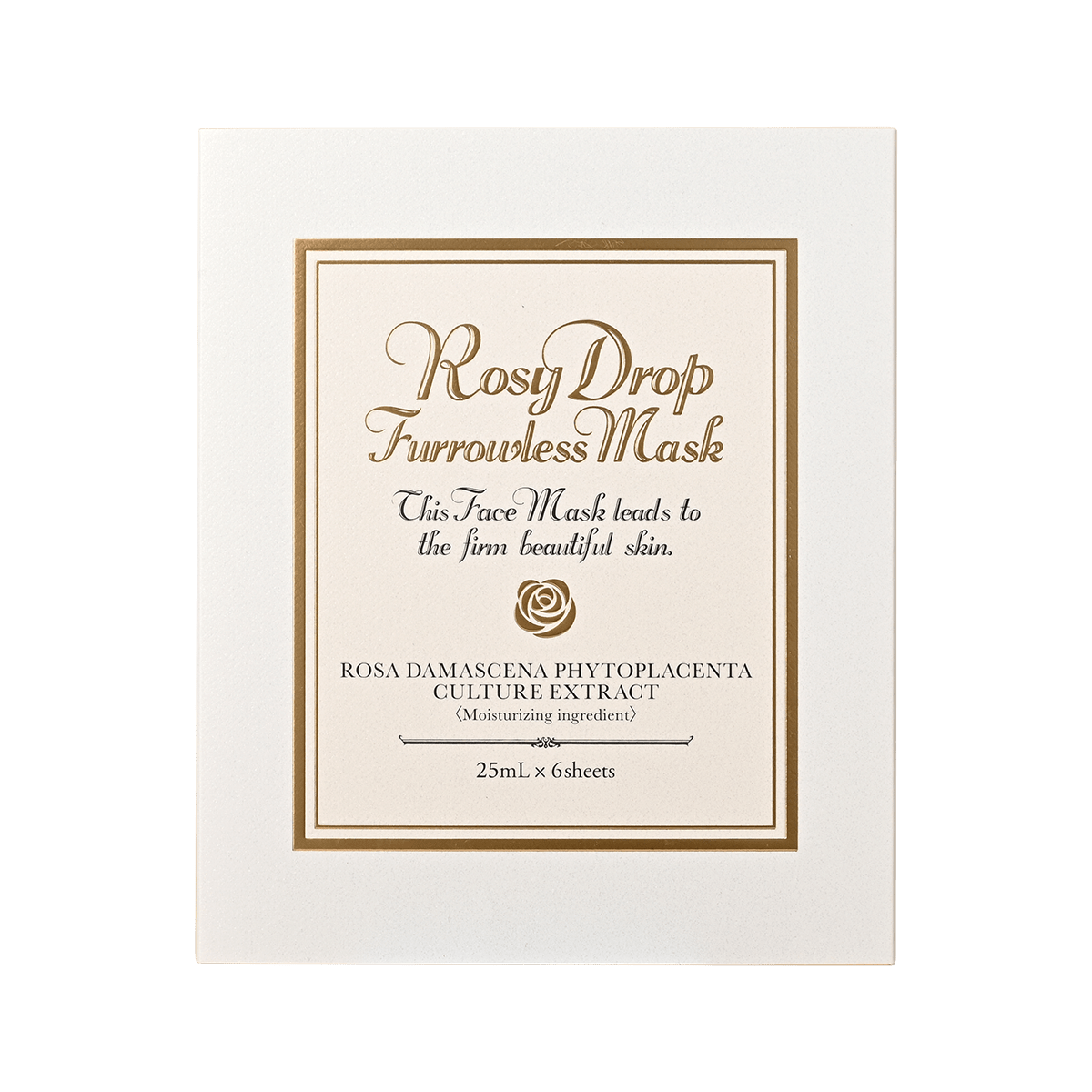 ROSY DROP FURROWLESS MASK BOX 6 SHEETS